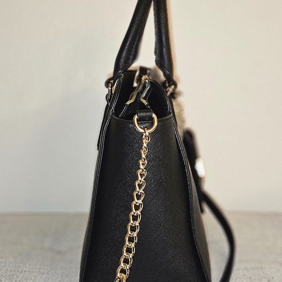 BRAND NEW! Nine West Black Tote - Picture 3 of 6